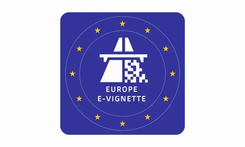 Europäische Autobahnvignette Europäische Autobahnvignette